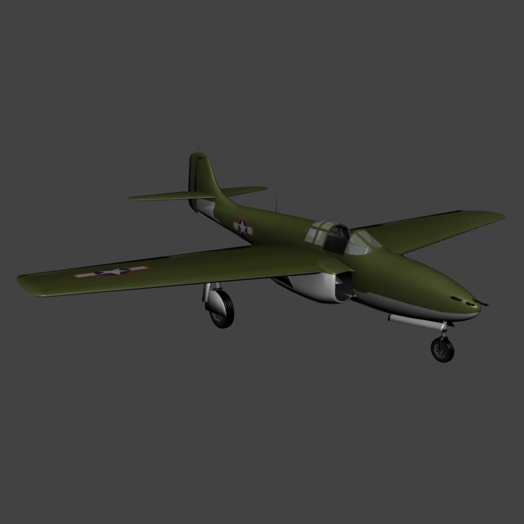 Bell P-59 AiraComet preview image 1
